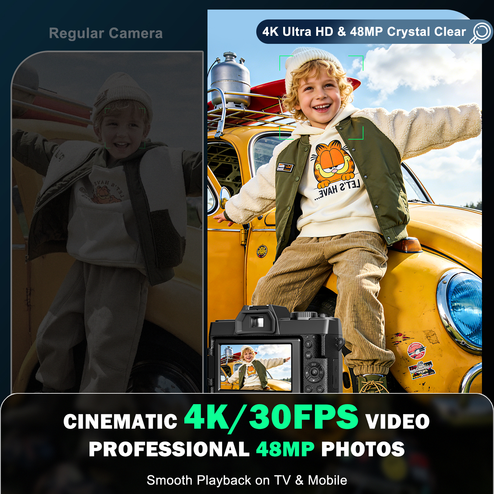 Professional 4K&48MP Digital C - Photography Nature Images recension och pris